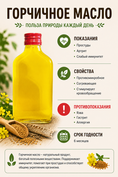 Горчичное масло сыродавленное 200 мл 113 фото